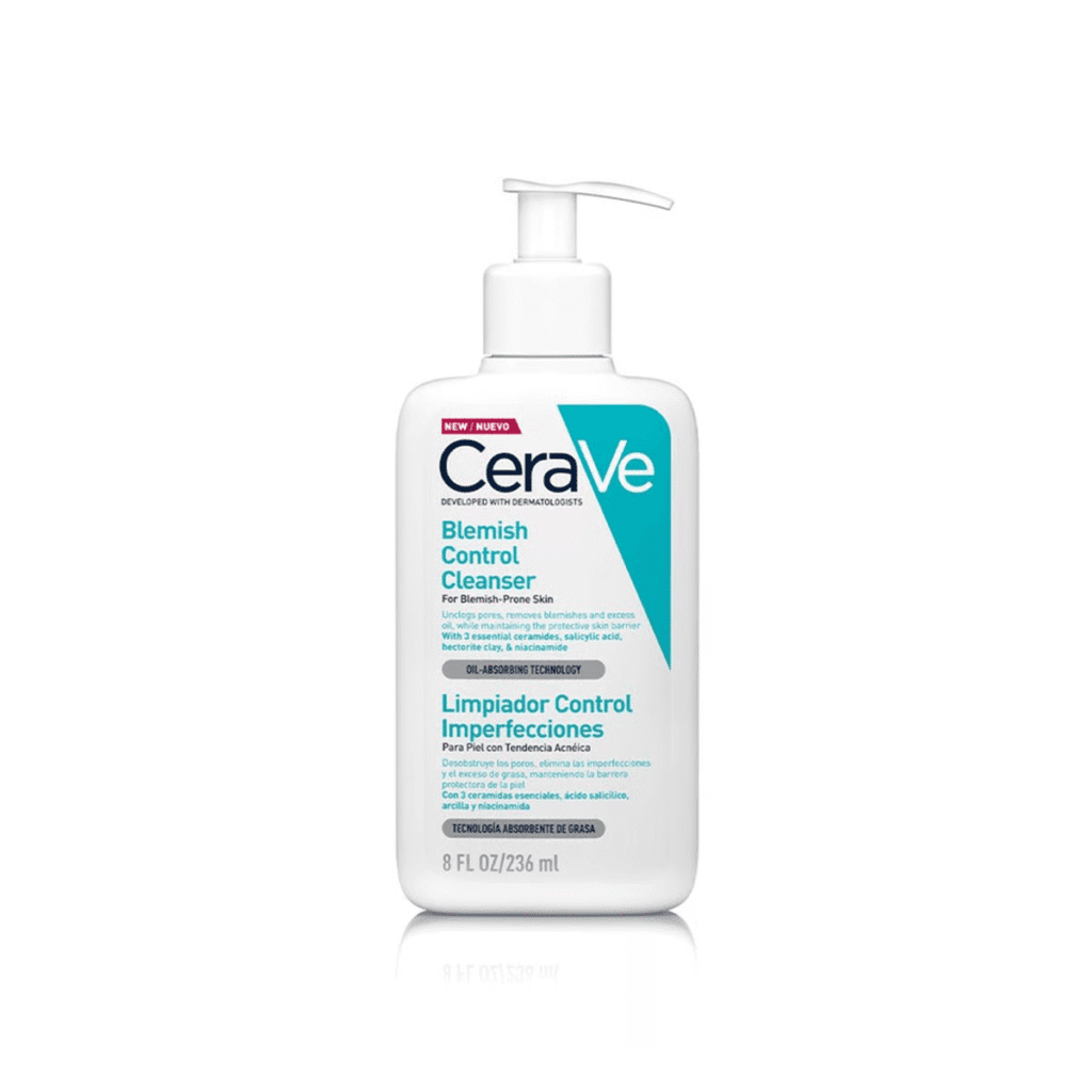 CeraVe Blemish Control Cleanser 236ml – Salicylic Acid Face Wash for Acne & Oily Skin – UAE