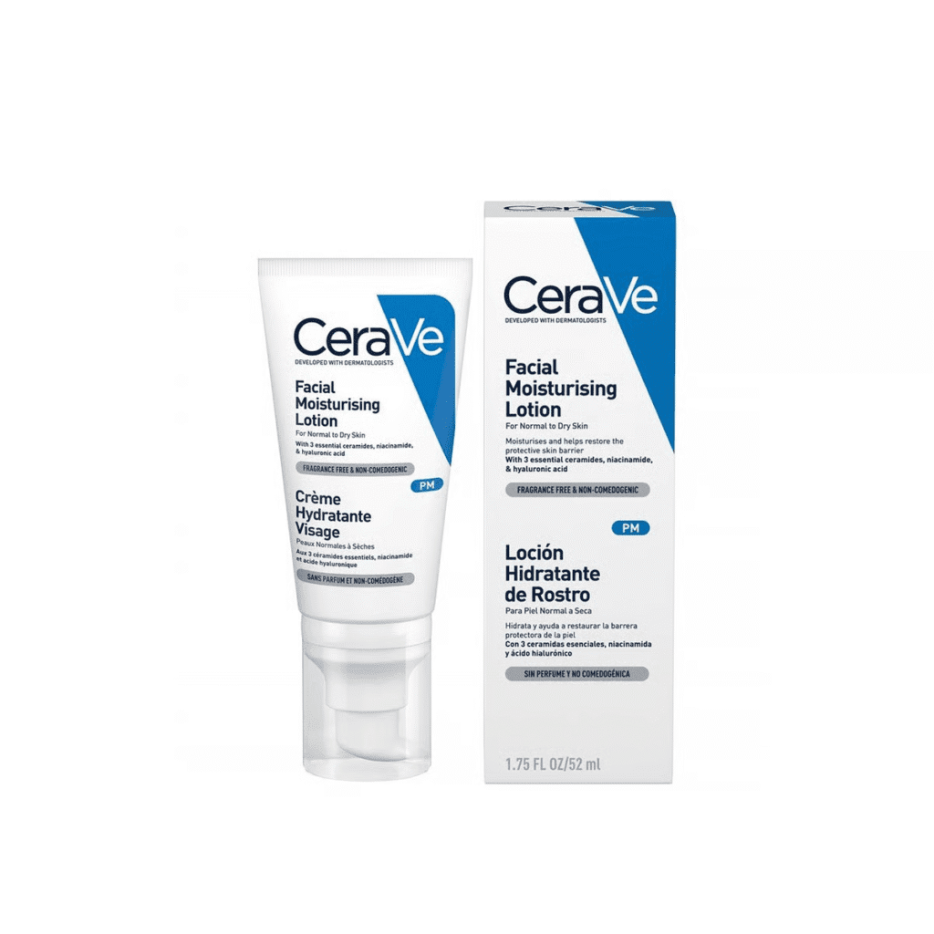 CeraVe Facial Moisturising Lotion 52ml – Lightweight Hydration with Ceramides & Hyaluronic Acid – UAE