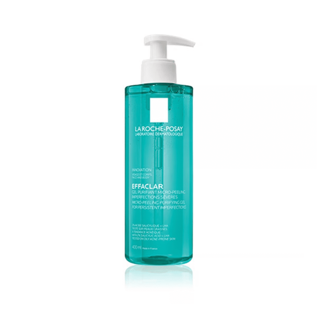 La Roche-Posay Effaclar Micro-Peeling Purifying Gel – Anti-Acne Face & Body Cleanser UAE – 400ml