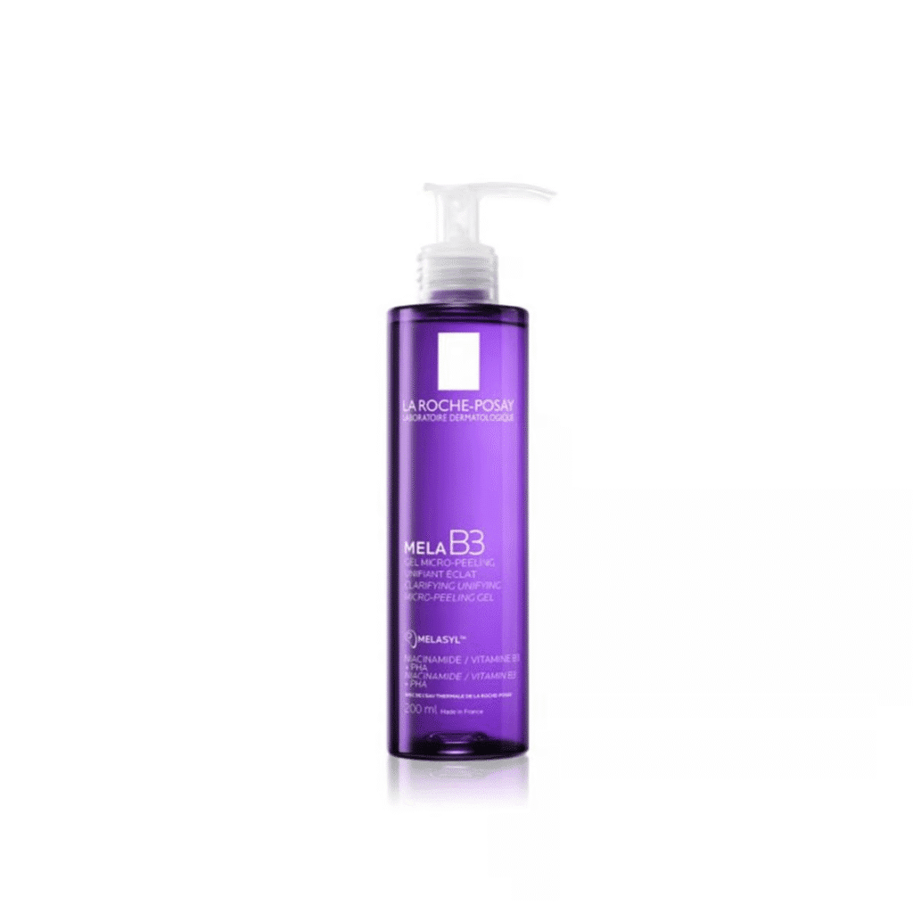 La Roche-Posay Mela B3 Clarifying & Unifying Micro-Peeling Gel – Face Cleanser for Dark Spots UAE – 200ml